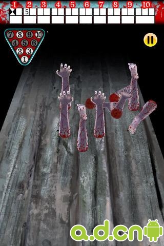 【免費體育競技App】僵尸保龄球 Zombie 3D Bowling-APP點子