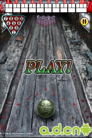 【免費體育競技App】僵尸保龄球 Zombie 3D Bowling-APP點子