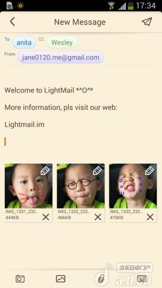免費下載通訊APP|LightMail app開箱文|APP開箱王