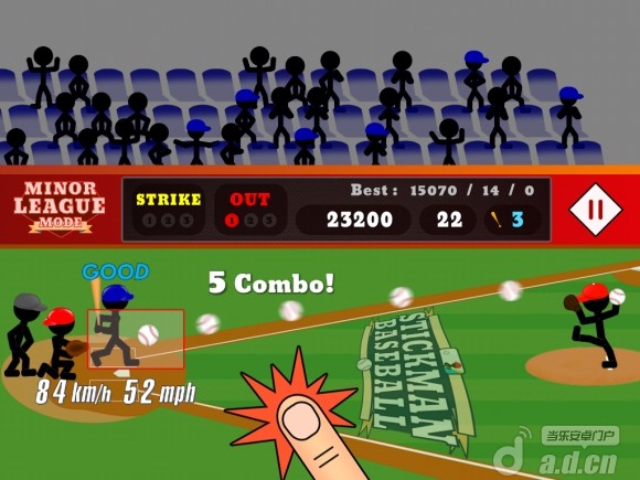 【免費體育競技App】火柴人棒球 Stickman Baseball-APP點子